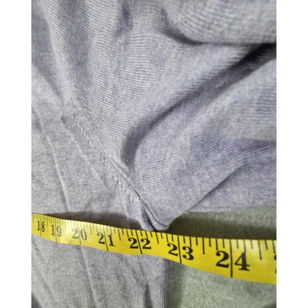 Banana Republic Luxury Silk Cotton Cashmere Blend Lavender Sweater Men's Size L